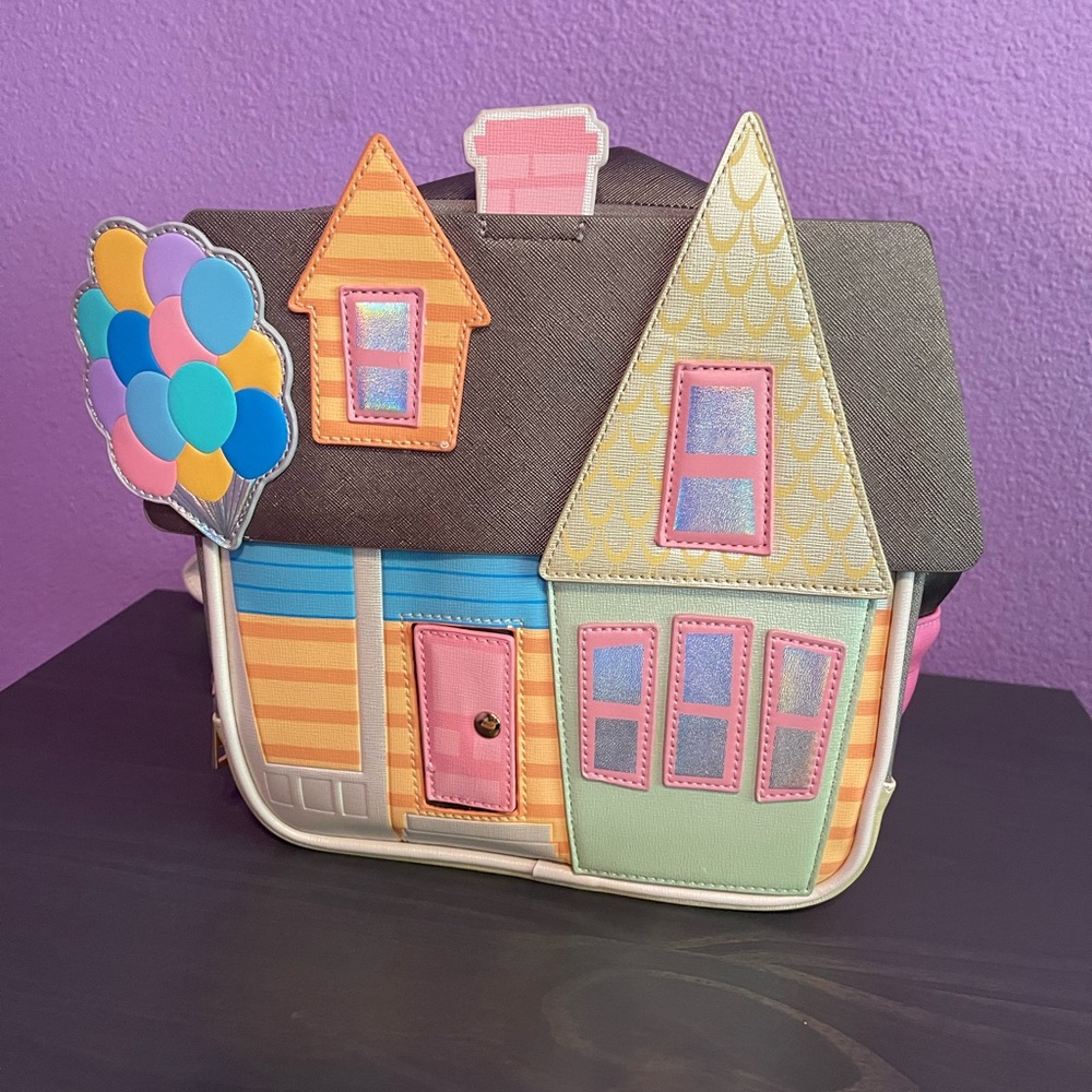 Disney Pixar up Carls house mini backpack.